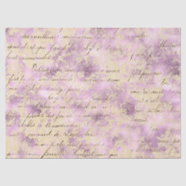 Seda Diseño 4 de la Serie de Papel Lavanda Efímera