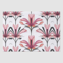 Seda Diseño artístico artístico floral de IA Papel de t