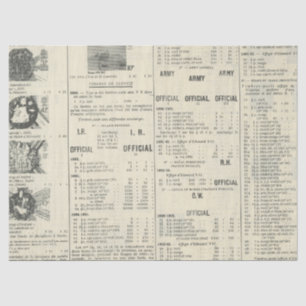 Seda Diseño de la serie de papel antiguo Ephemera 8