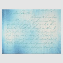 Seda Diseño de la serie de papel azul Ephemera 4