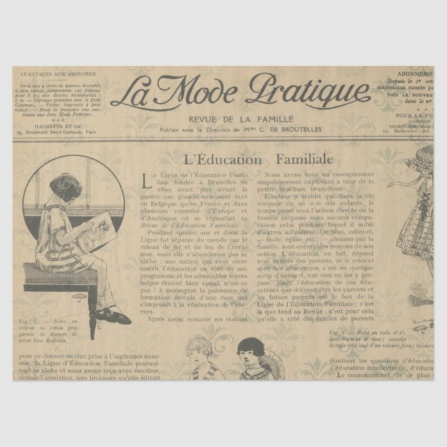 Seda Diseño de la serie de papel de Ephemera 8 (Anverso)