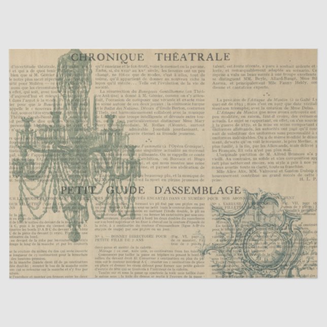 Seda Diseño de la serie de papel de Ephemera 9 (Anverso)