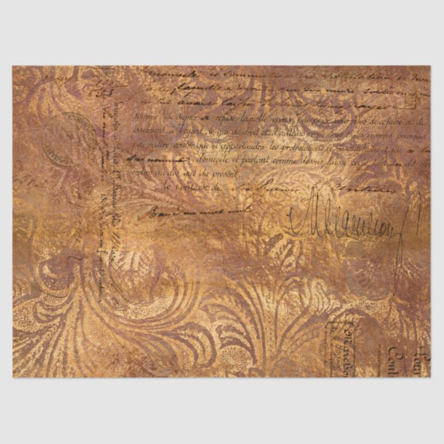 Seda Diseño de la serie de papel de otoño de Ephemera 1 (Anverso)