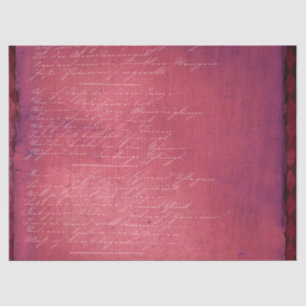 Seda Diseño de la serie de papel Ephemera Burgundy 5