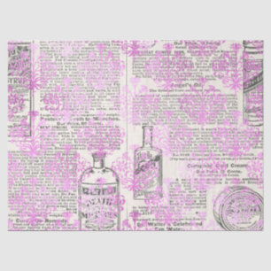 Seda Diseño de la serie de papel Ephemera Lavendar 12