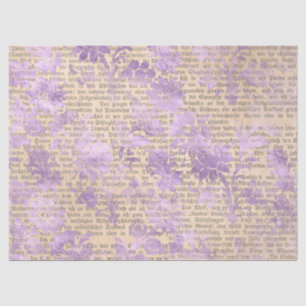 Seda Diseño de la serie de papel Ephemera Lavendar 14