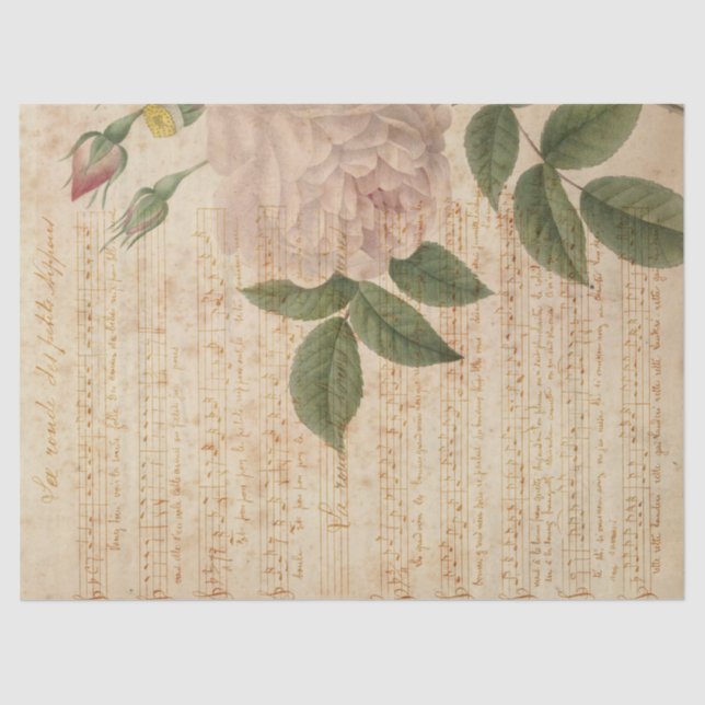 Seda Diseño de la serie de papel francesa Ephemera 10 (Anverso)