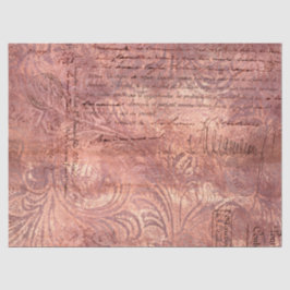 Seda Diseño de la serie de papel rosa Ephemera 12