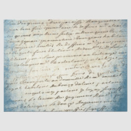 Seda Diseño de la serie Ephemera de papel azul 7