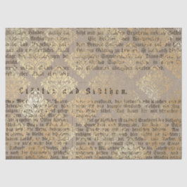 Seda Diseño de la serie Ephemera Gold de papel 15