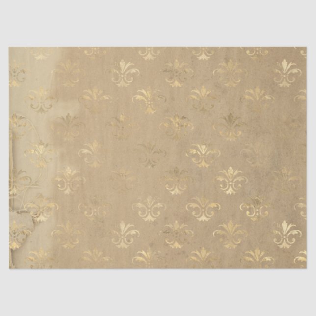 Seda Diseño de la serie Ephemera Gold de papel 17 (Anverso)