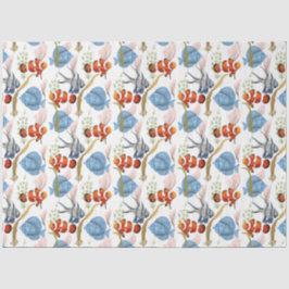 Seda Diseño de la serie Marine 8 Papel de tono