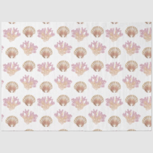 Seda Diseño de la serie Marine Life 12 Papel de tejidos