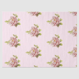 Seda Diseño de la Serie Rosa Romántica 14 Papel Tissue