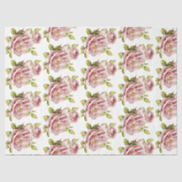 Seda Diseño de la serie Rosa Romántica 16 Papel Tissue