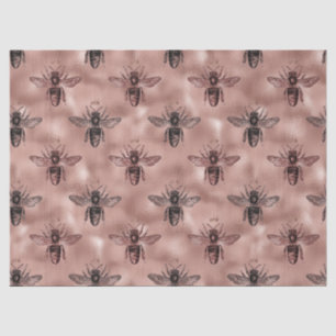 Seda Diseño de la serie Rose Gold Bee 9 Papel tisú