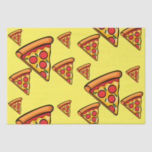 Seda Diseño de Viernes Pizza - Papel Tejido