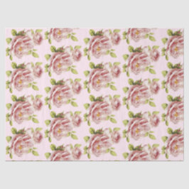 Seda Diseño Romántico de serie Rosa 16 Papel de tejidos