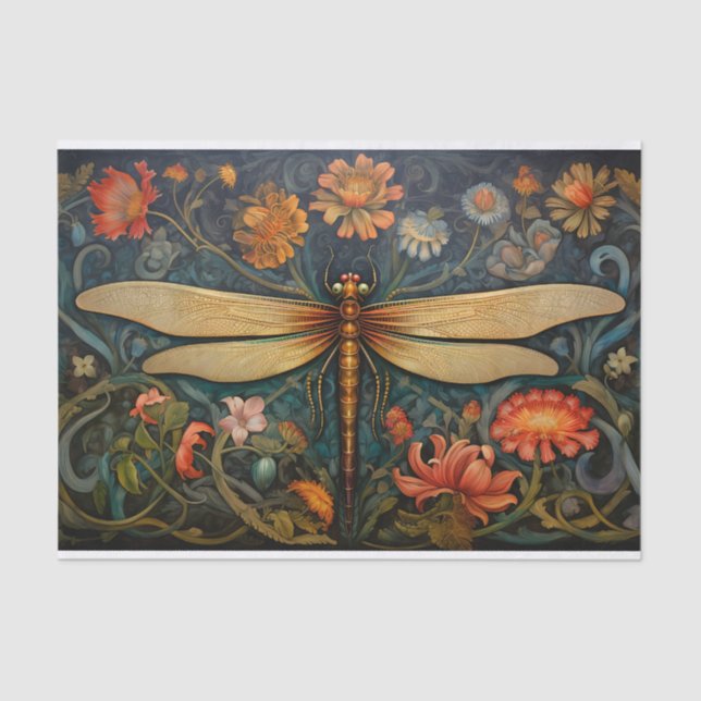 Seda Dragonfly en Florencia 8 Papel de desconfianza (Anverso)