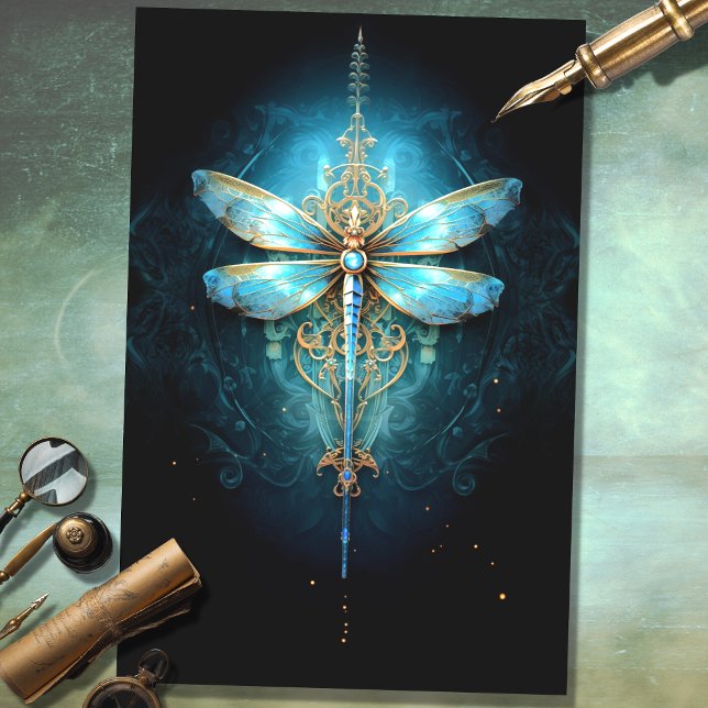 Seda Dragonfly gótico 4 Papel de desunión (Subido por el creador)