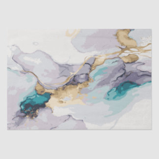 Seda Efecto de color de agua Wistful 1 Papel de tejido