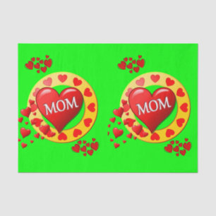 Seda El día de la madre del papel de tejidos