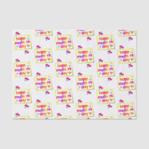 Seda El día de la madre del papel de tejidos