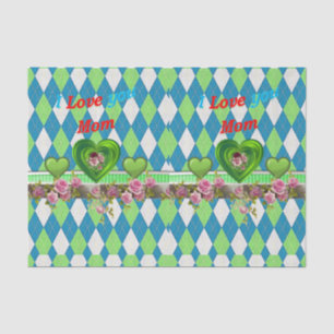 Seda El día de la madre del papel de tejidos