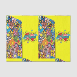 Seda El día de la madre del papel de tejidos