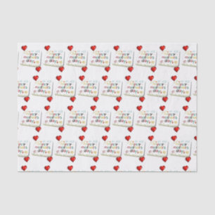 Seda El día de la madre del papel de tejidos