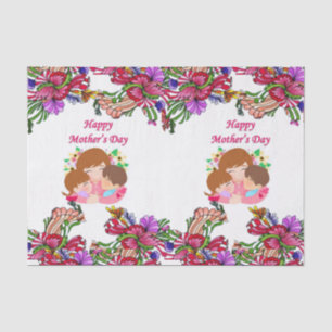 Seda El día de la madre del papel de tejidos