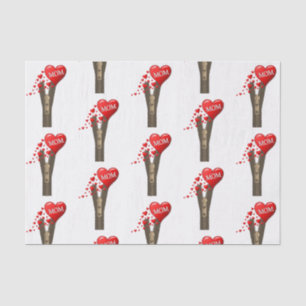 Seda El día de la madre del papel de tejidos