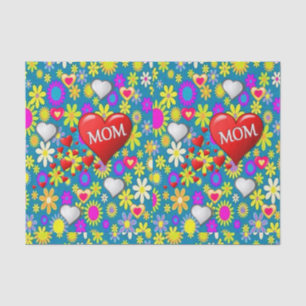 Seda El día de la madre del papel de tejidos