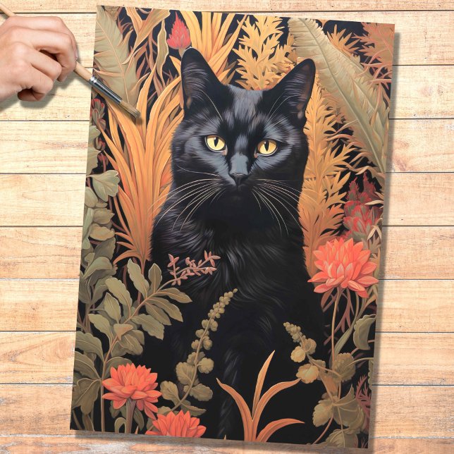 Seda El gato en el tapiz 4 Papel de descomposición (Subido por el creador)