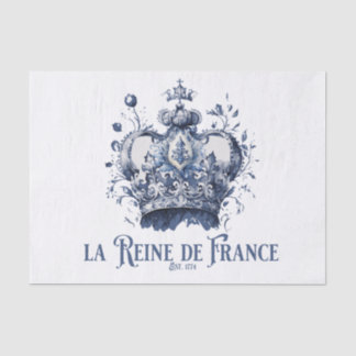 Seda El papel de timbre de la Reina de Francia