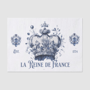 Seda El papel de timbre de la Reina de Francia