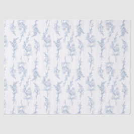 Seda Elegante Papel de regalo botánico