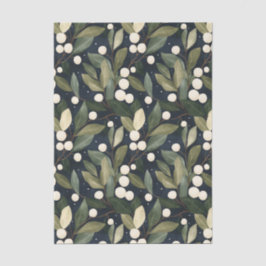 Seda Elegante Papel de té blanco de nevado