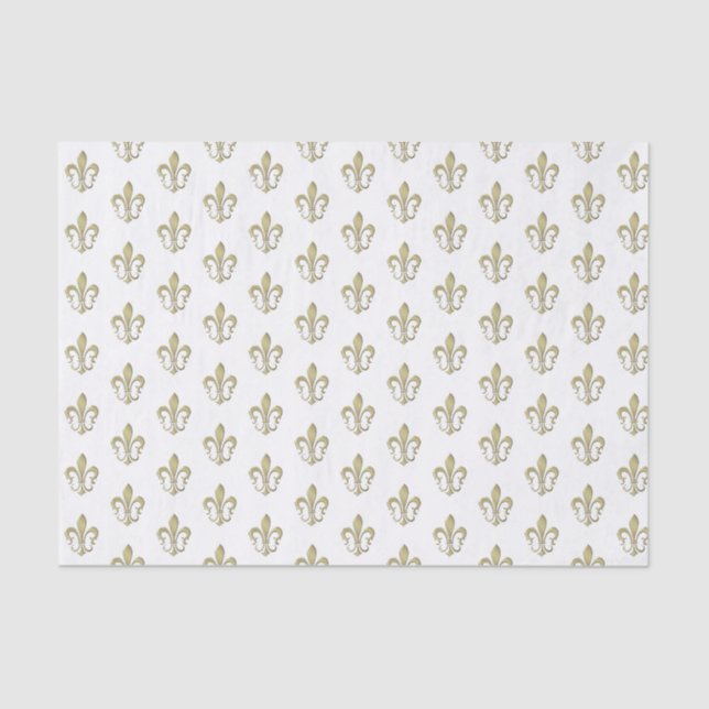 Seda Elegante papel de tejidos con patrón oro (Anverso)