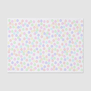 Seda estrellas brillantes y divertidas Papel de té