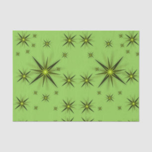 Seda Estrellas de papel de tejido decorativo