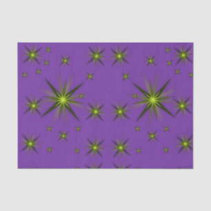 Seda Estrellas de papel de tejido decorativo