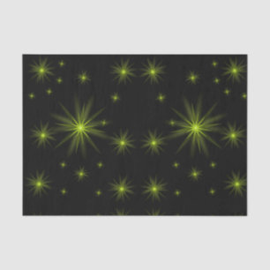 Seda Estrellas de papel de tejido decorativo