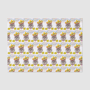 Seda Feliz cumpleaños a los ratones de papel de té