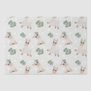 Seda Flores de alpaca de animal de llama cutánea Papel 