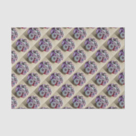 Seda Flores irlandesas Juego de Papel Tejido Oro