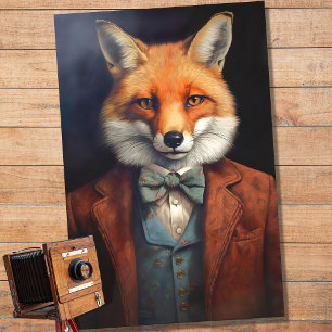 Seda Fox en papel de deshielo de Suit 1