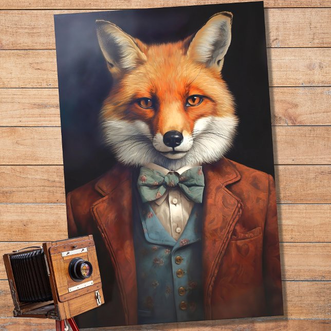 Seda Fox en papel de deshielo de Suit 1 (Subido por el creador)
