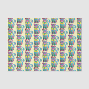 Seda Gatos de Alebrije - Papel tapón