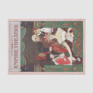 Seda George Barbier, papel de tejidos Art Deco